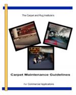 CRI Carpet Maintenance Guidelines