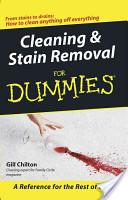 Cleaning and stain removal for dummies